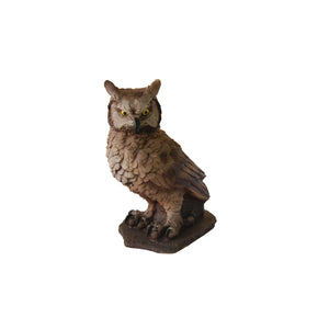 Milo Buho Concrete Owl Statue Color