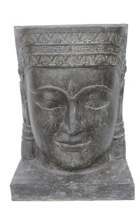Khmer Head Fountain Cast Stone 75cm Height PL WGKH02 075F