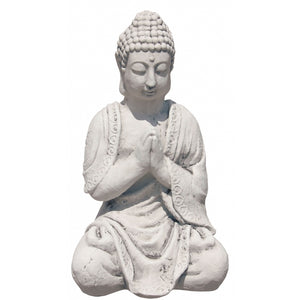 Paduma Concrete Greeting Buda Statue Gris